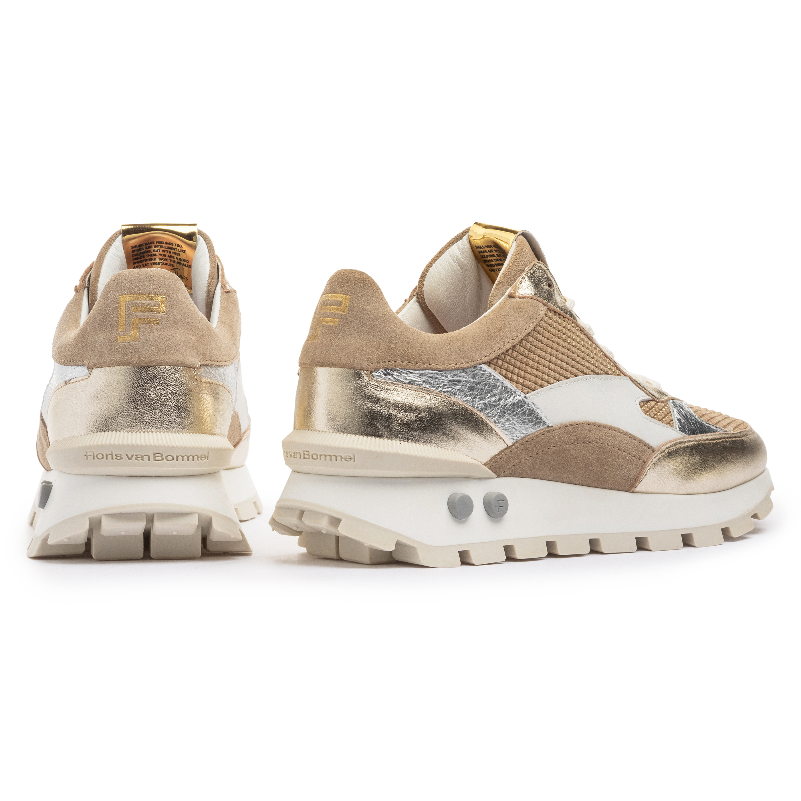 Floris van Bommel SFW-10098 Sneaker Blokki 04.10 Gold G