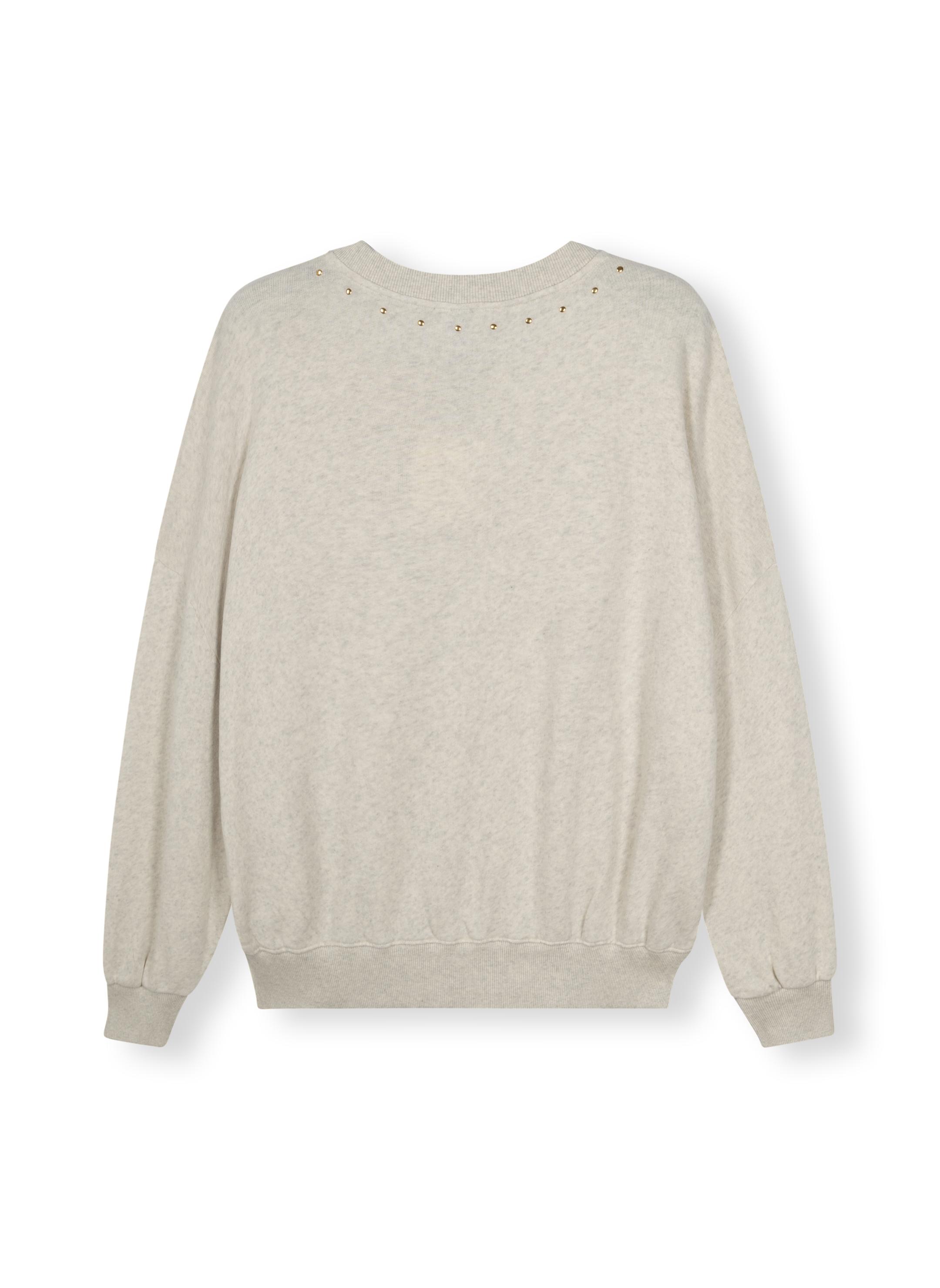 10Days sweater studs soft white melee