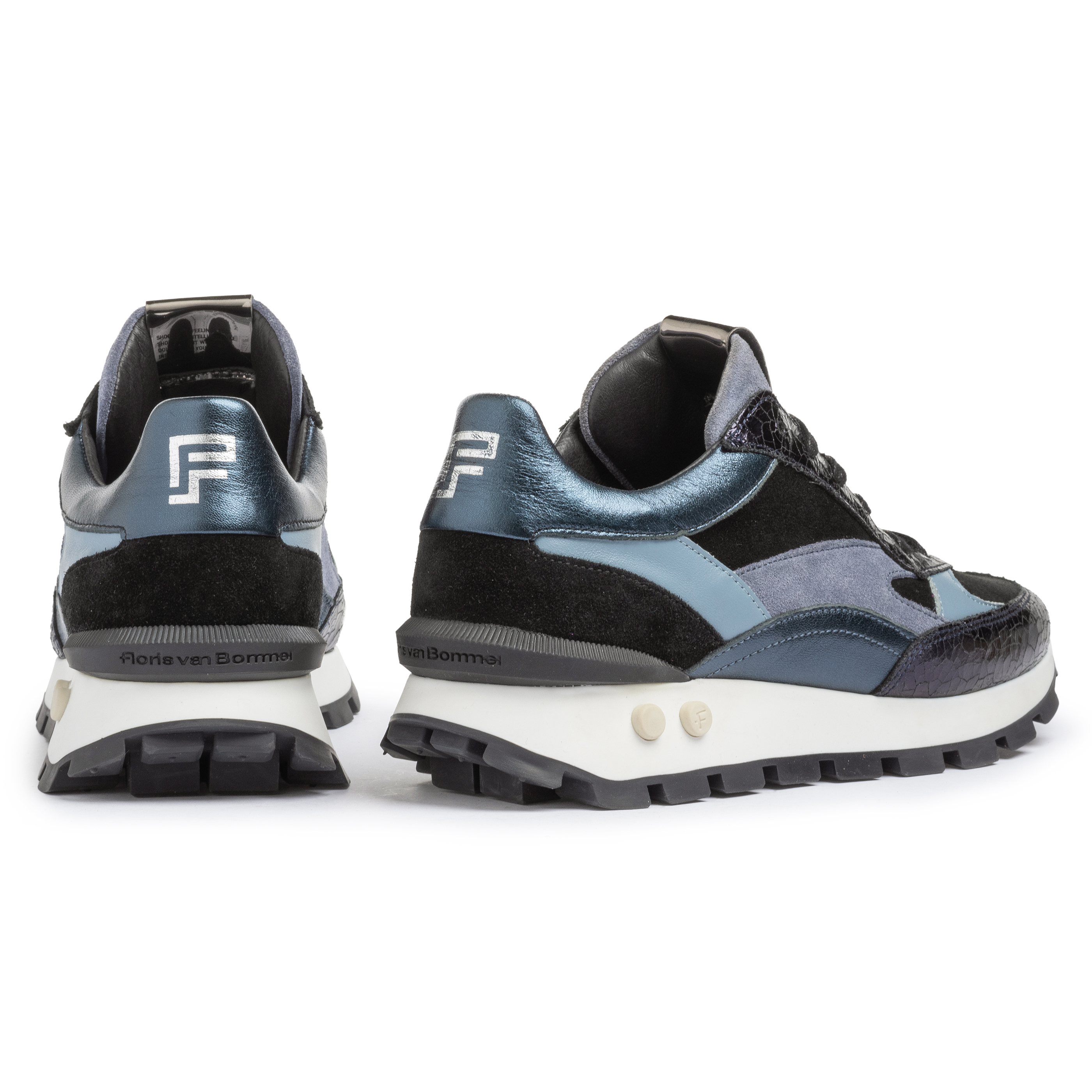 Floris van Bommel SFW-10098 Sneaker Blokki 04.01 Dark Blue G