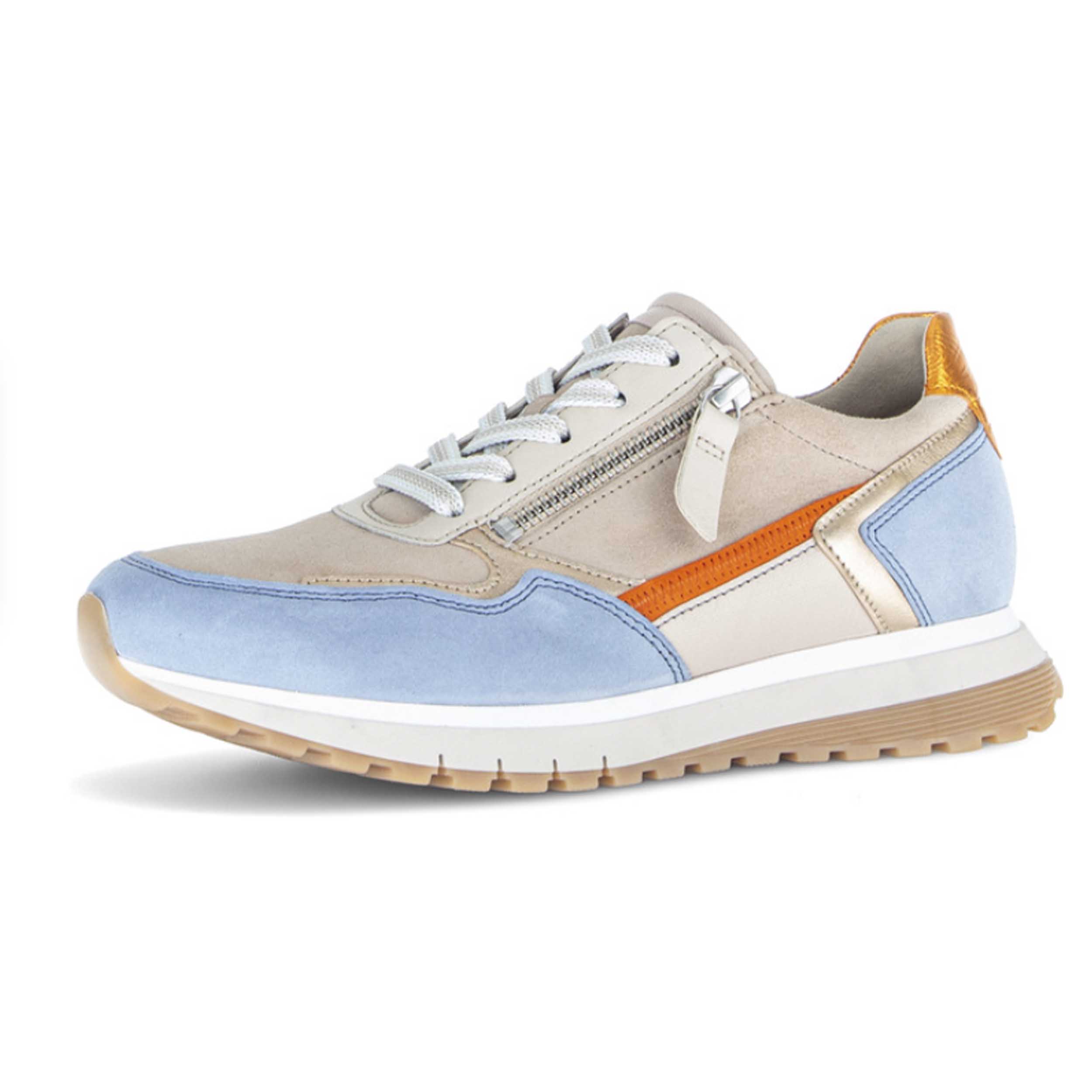 Gabor 66.378 Sneaker Oak/Azure/Orange H