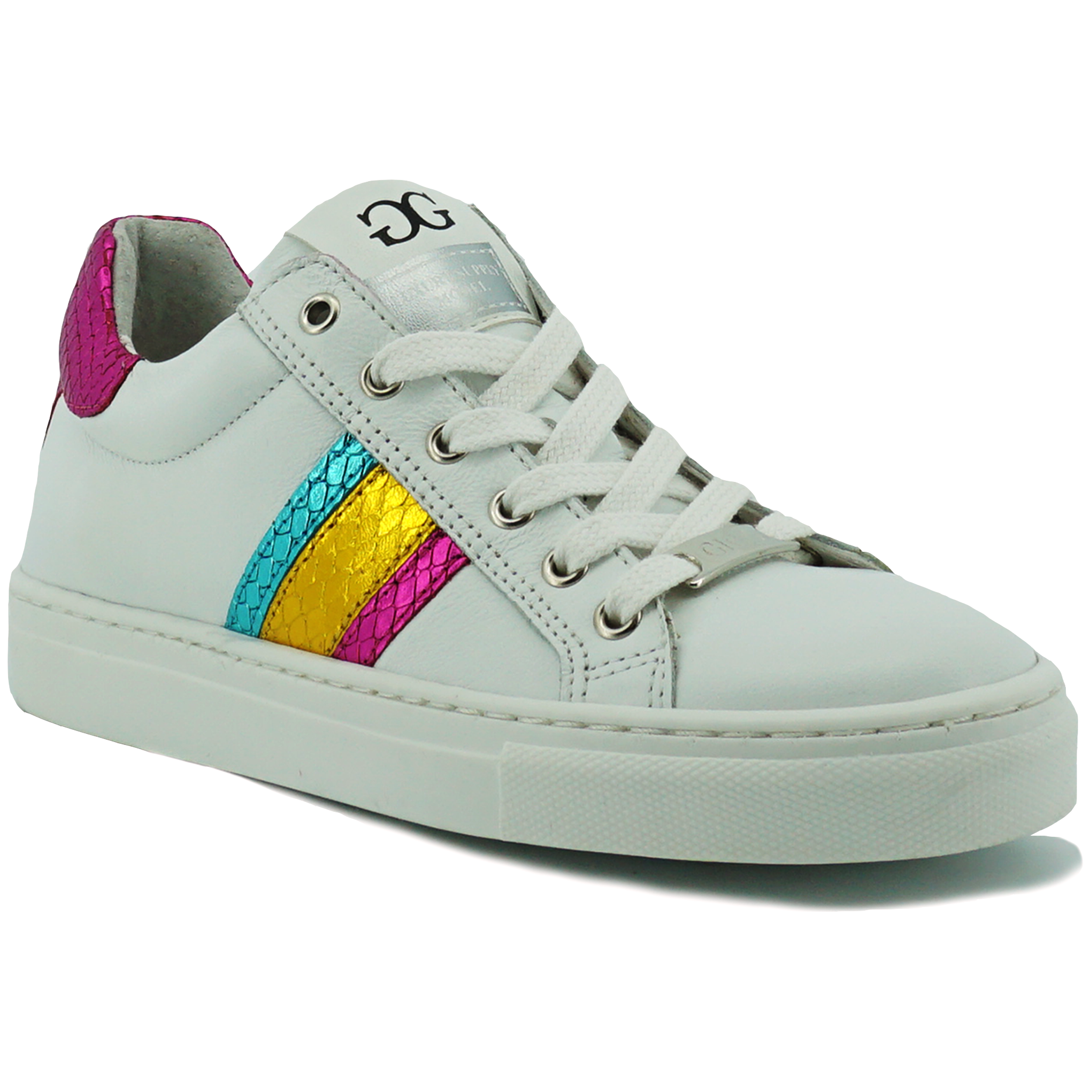Giga G3719 Sneaker wit regenboog