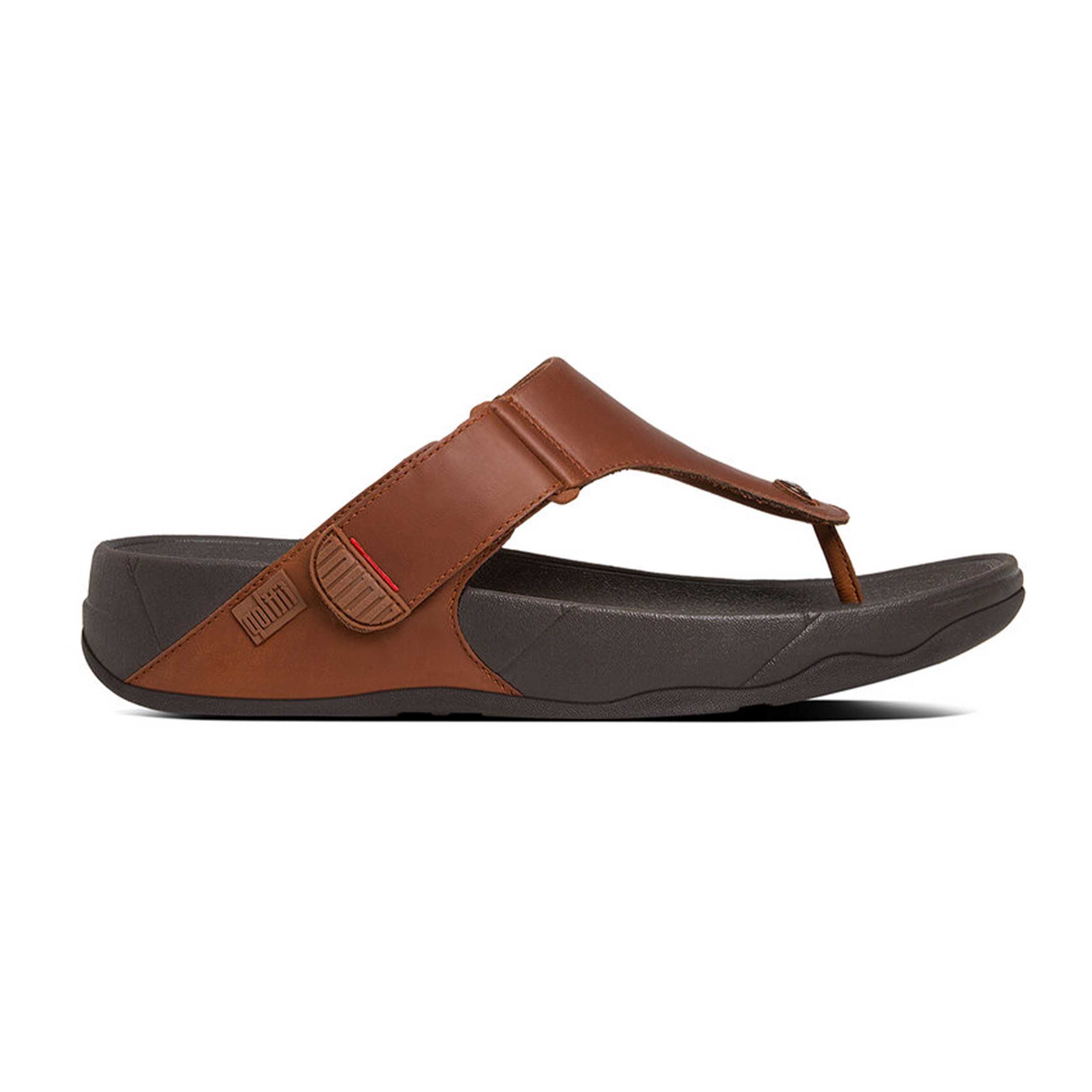 FitFlop 279 Slipper Trakk II Men Dark Tan