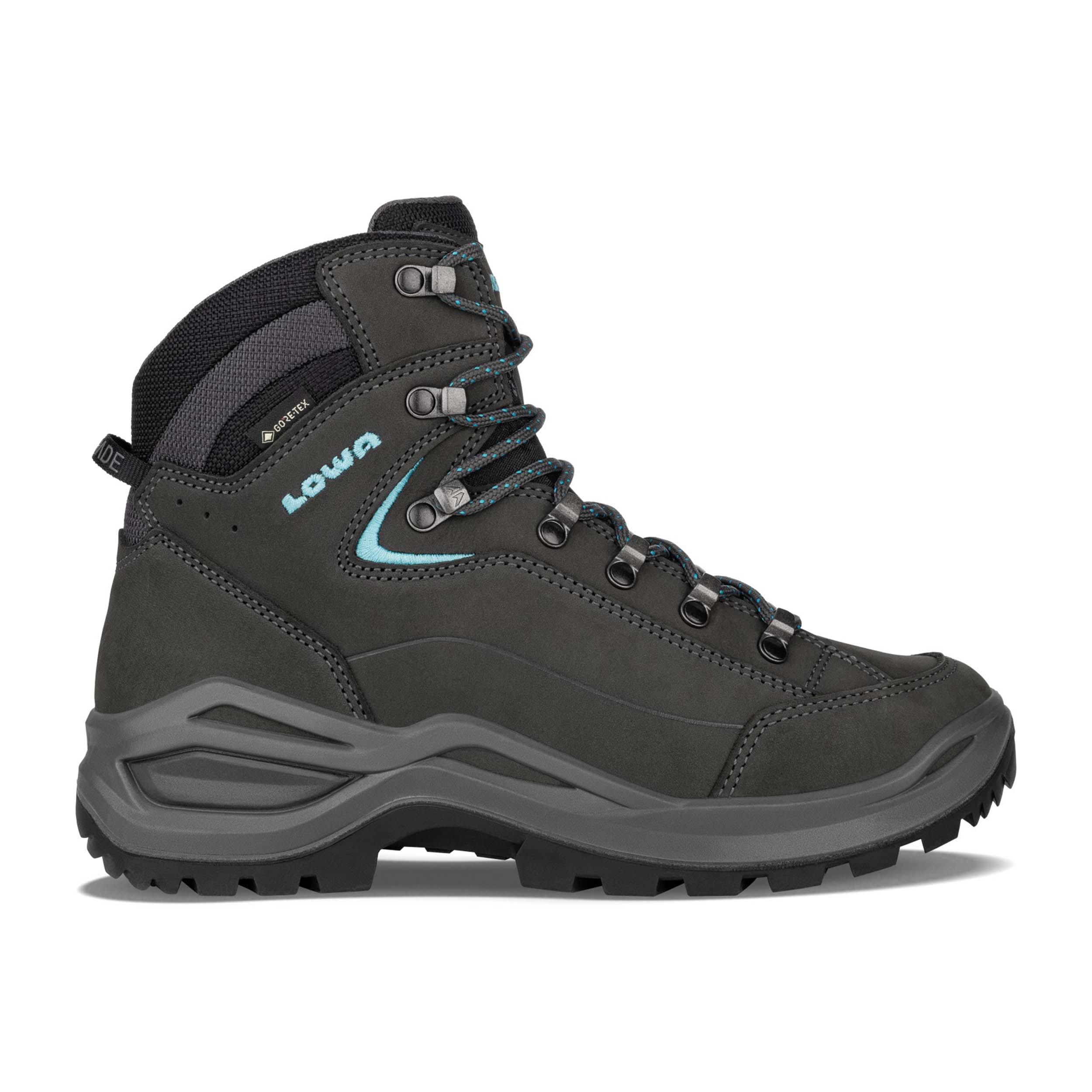 Lowa 321917 Renegade Evo GTX Mis Ws W Asphalt/Turquoise