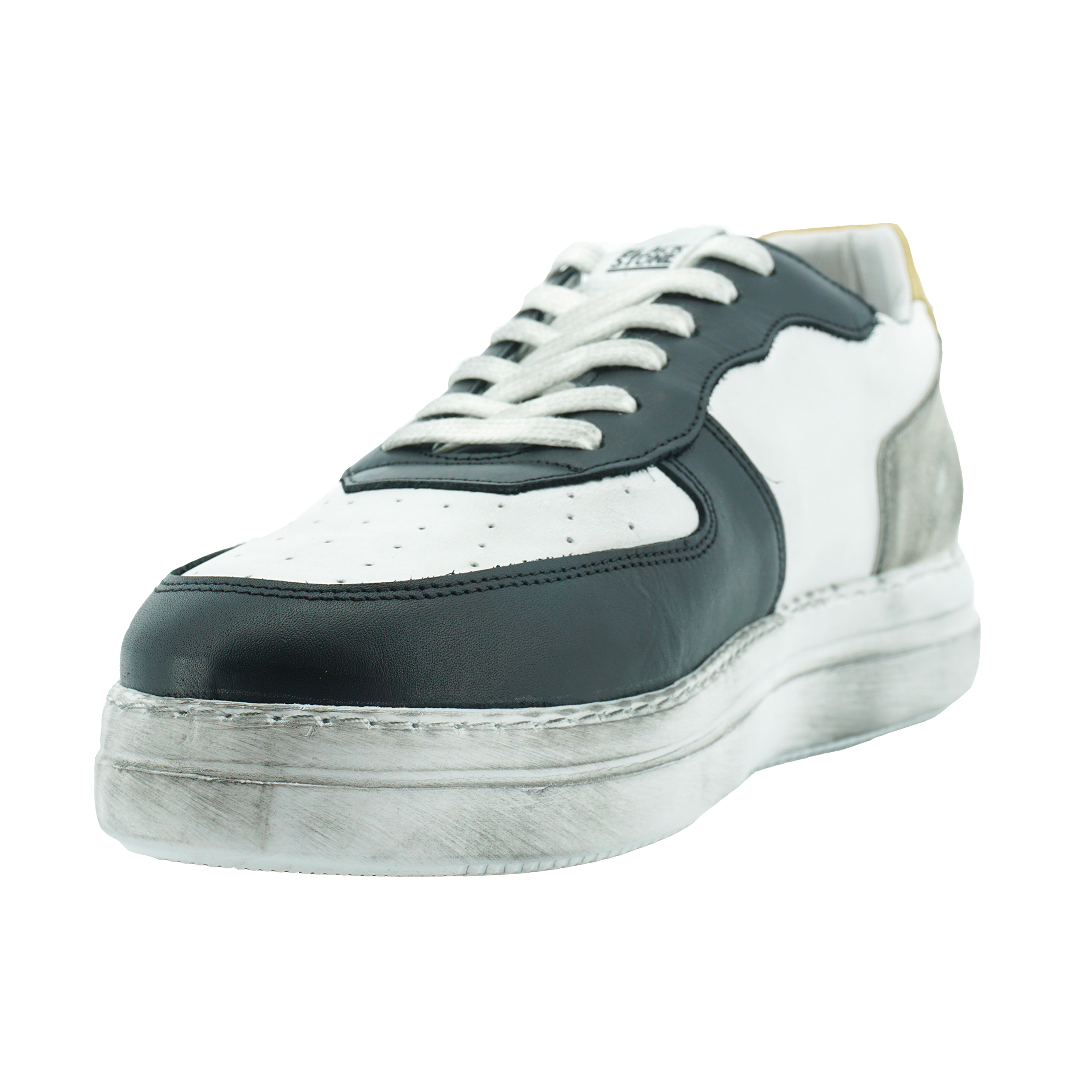 Blackstone Sneaker White/Black WG85