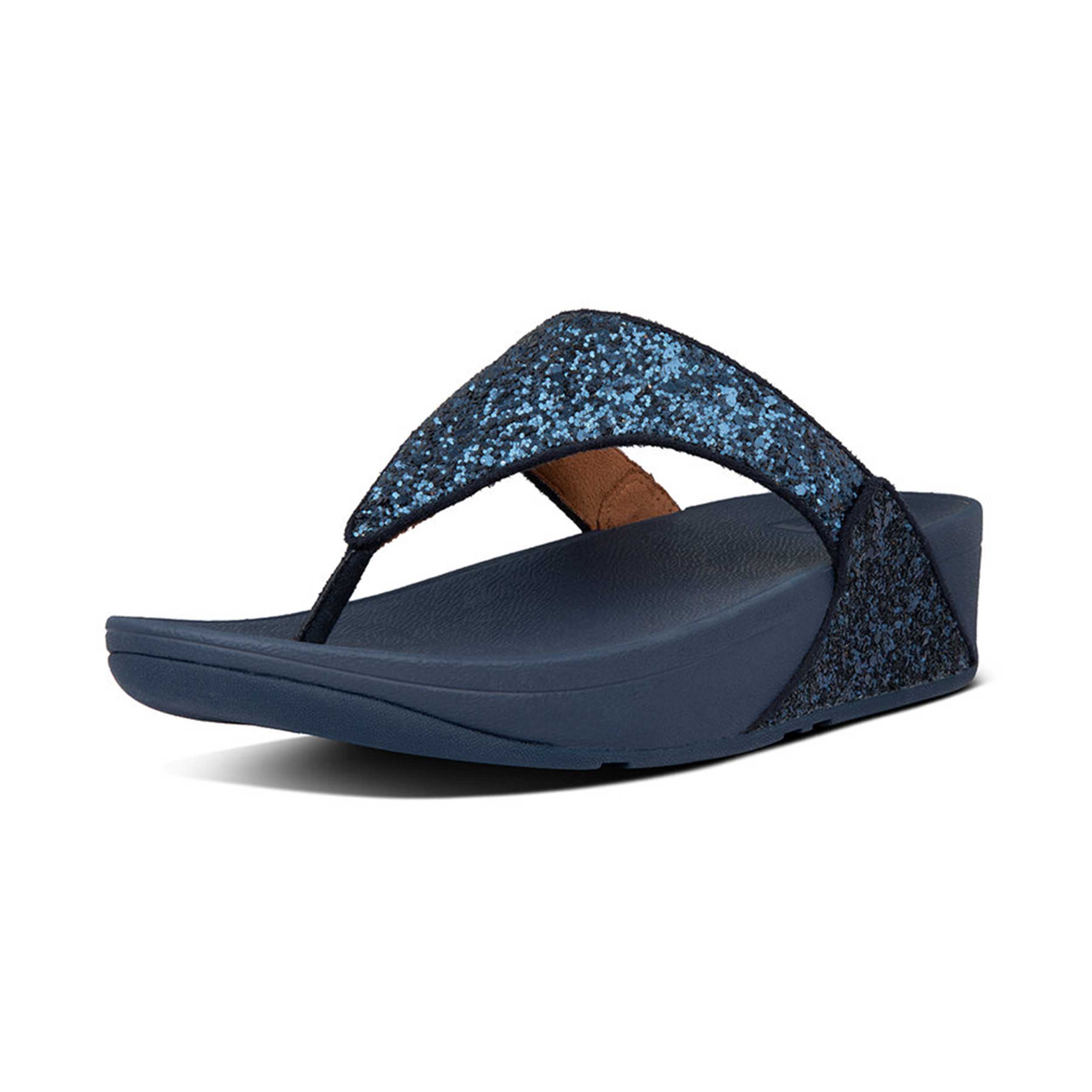 FitFlop X03 Slipper Lulu Glitter Midnight Navy