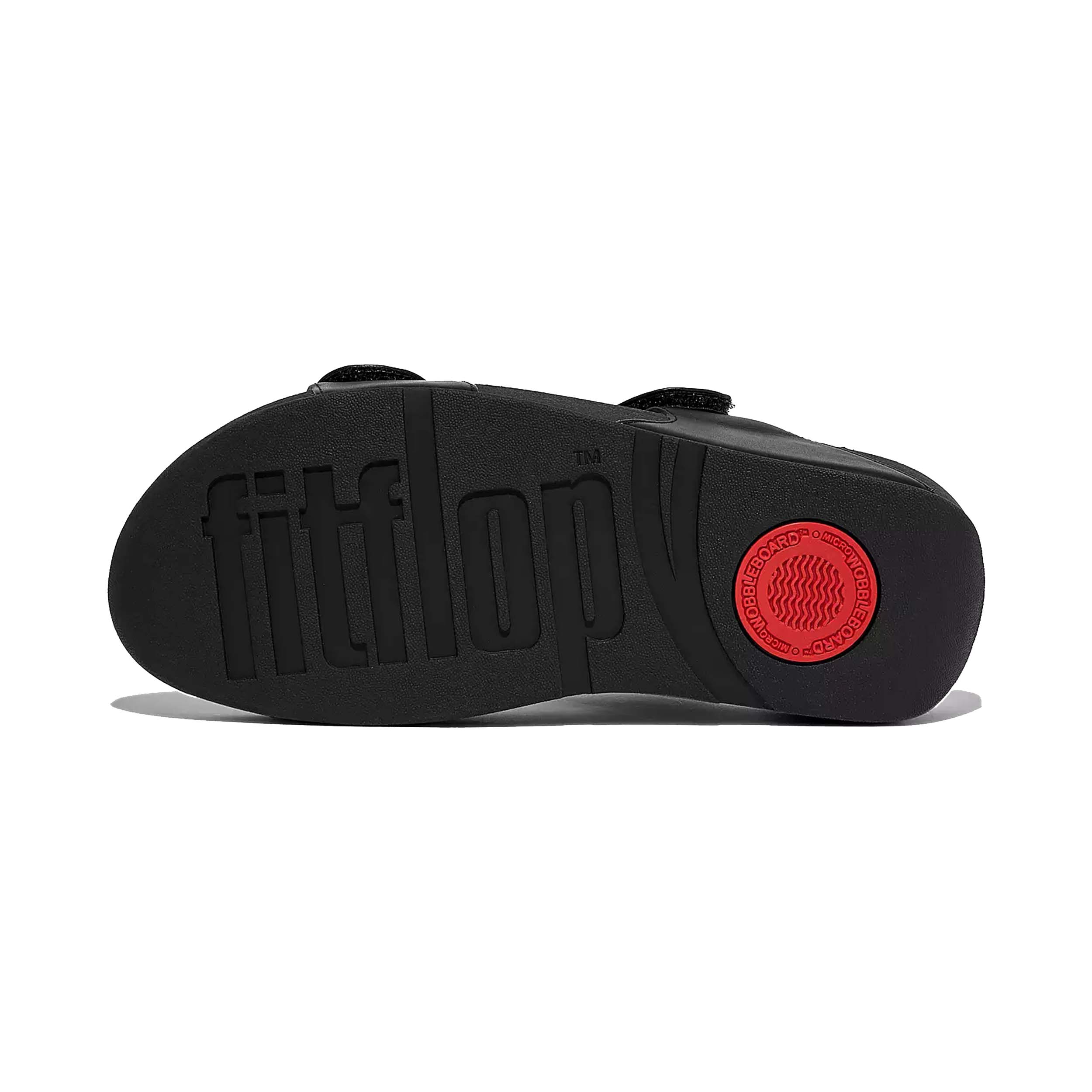 FitFlop FV6 Slipper Lulu Ajustable All Black