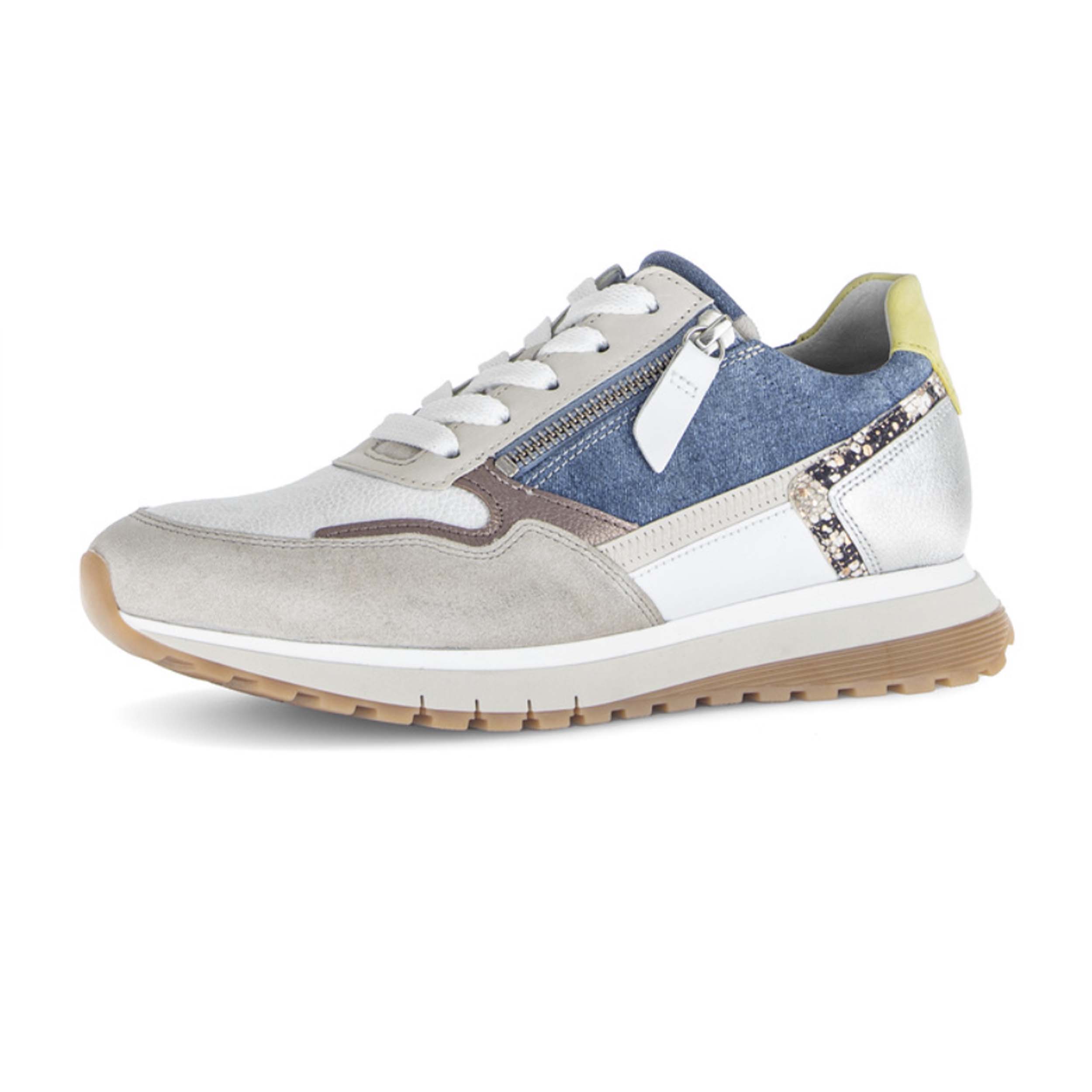 Gabor 66.378 Sneaker White/Jeans/Snow H