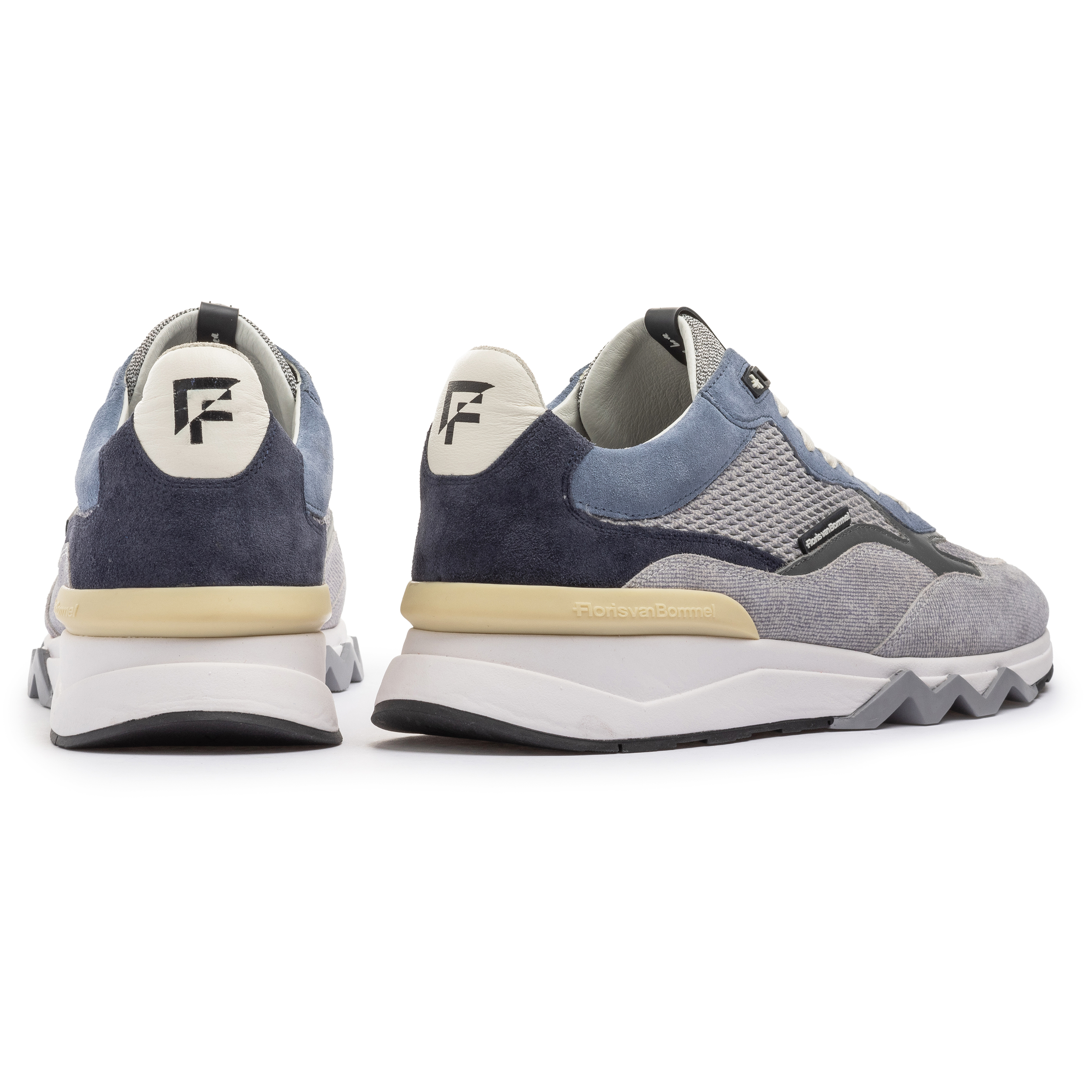 Floris van Bommel SFM-10136 Sneaker De Zager 02.56 Light Blue G1/2