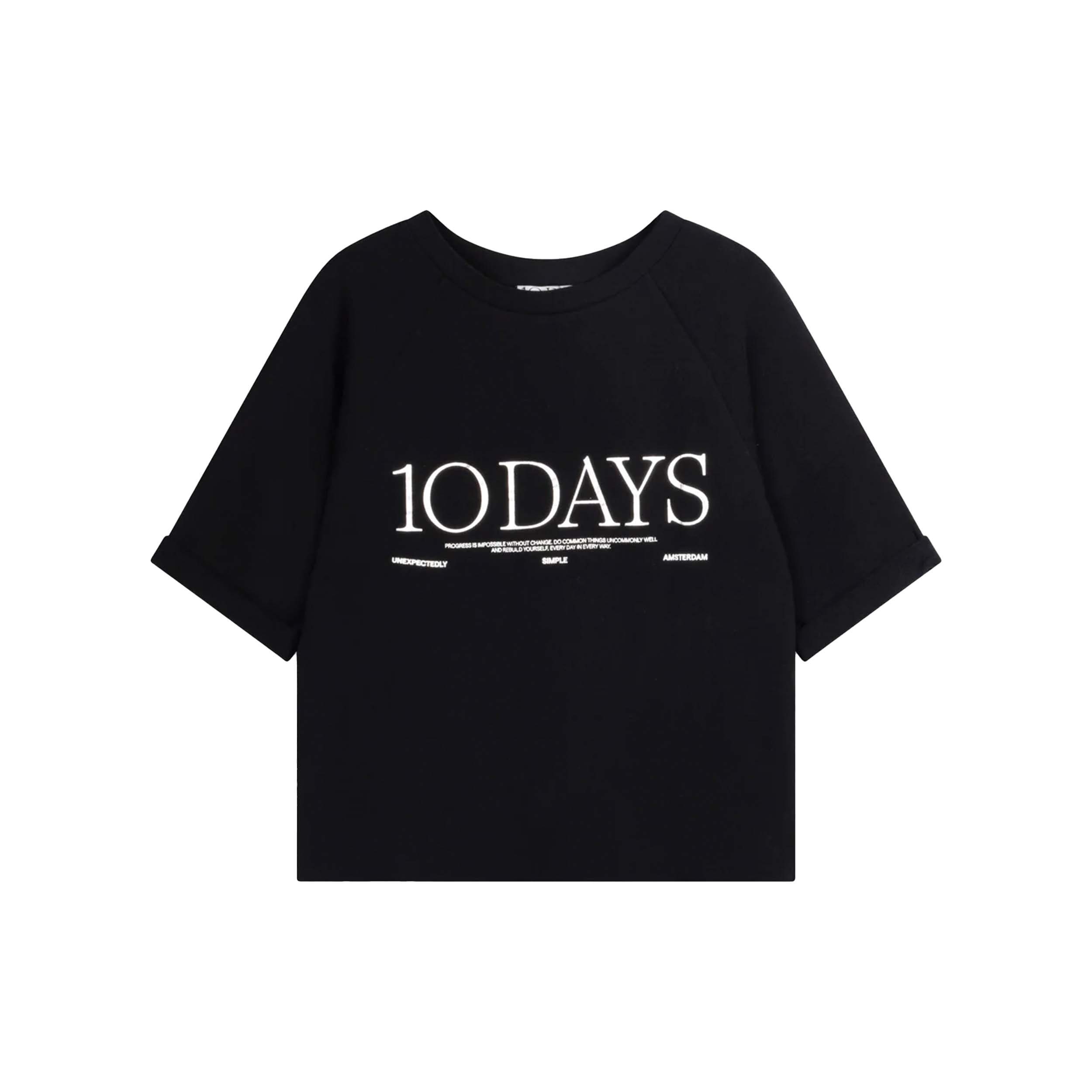 10DAYS Beach Sweater Black