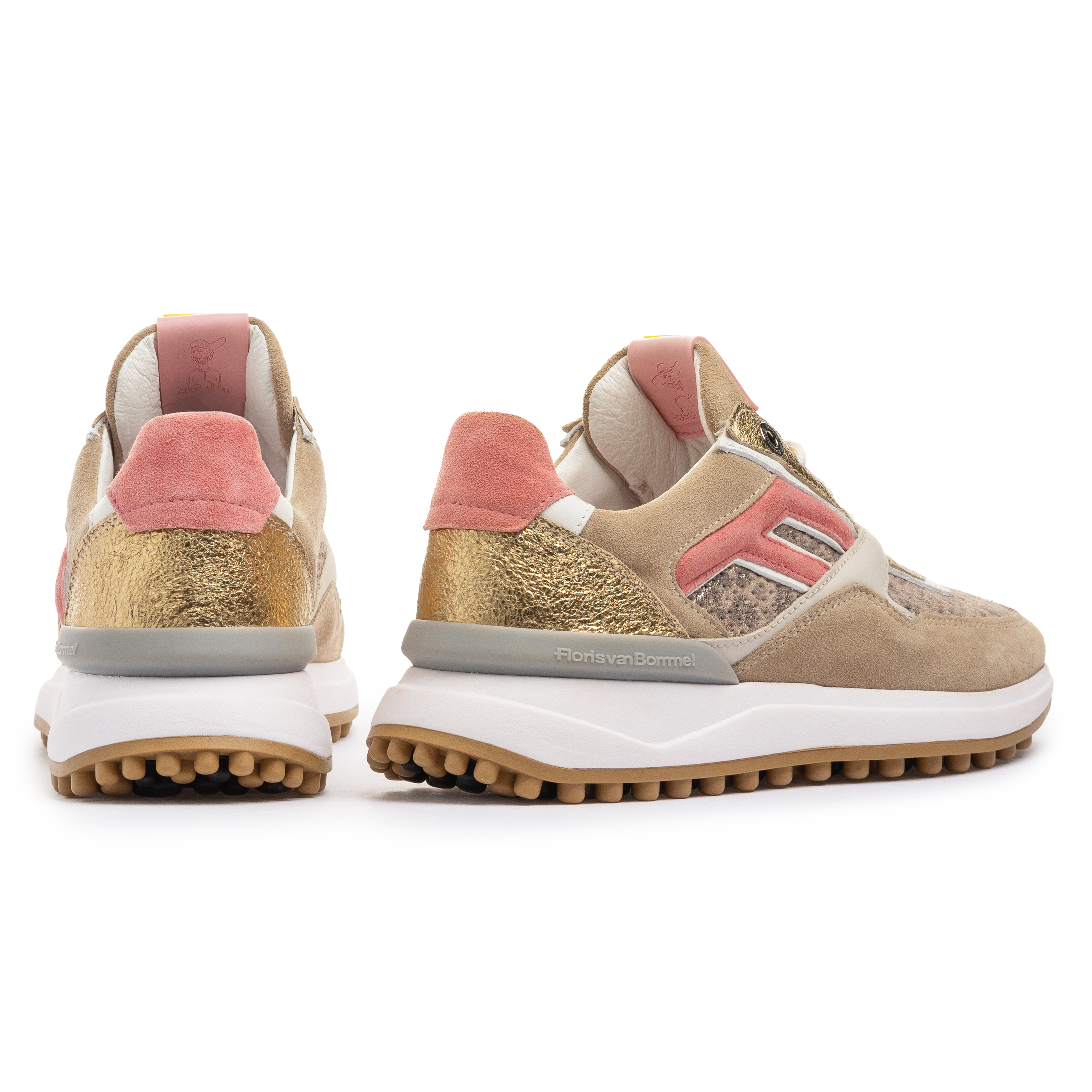 Floris van Bommel SFW-10128 Sneaker Noppi 36.08 Gold G