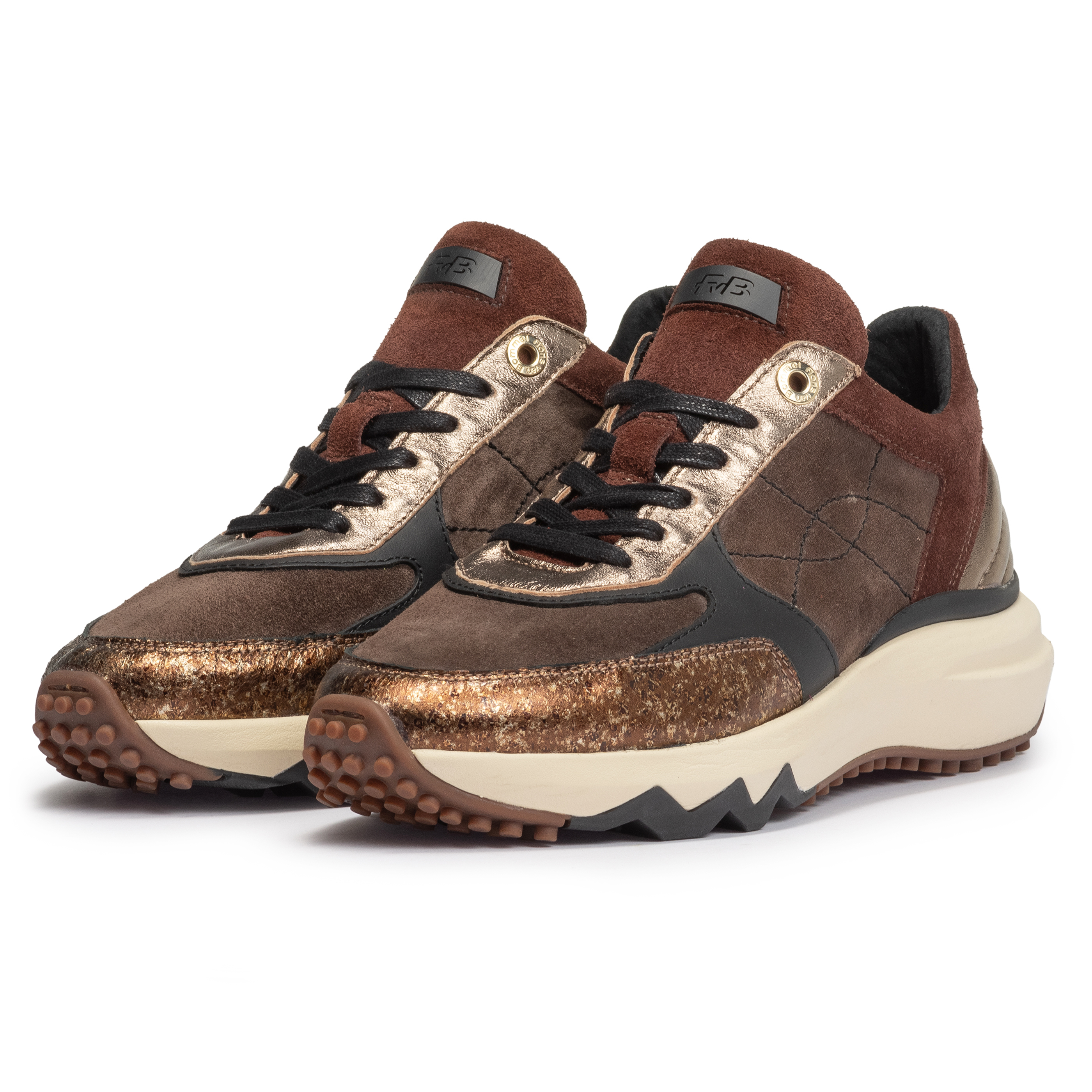 Floris van Bommel SFW-10089 Sneaker Curvi 04.01 Bronz G