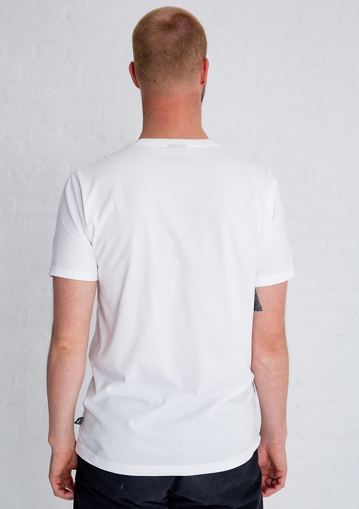 St. Pauli t-shirt basic logo wit SP012015