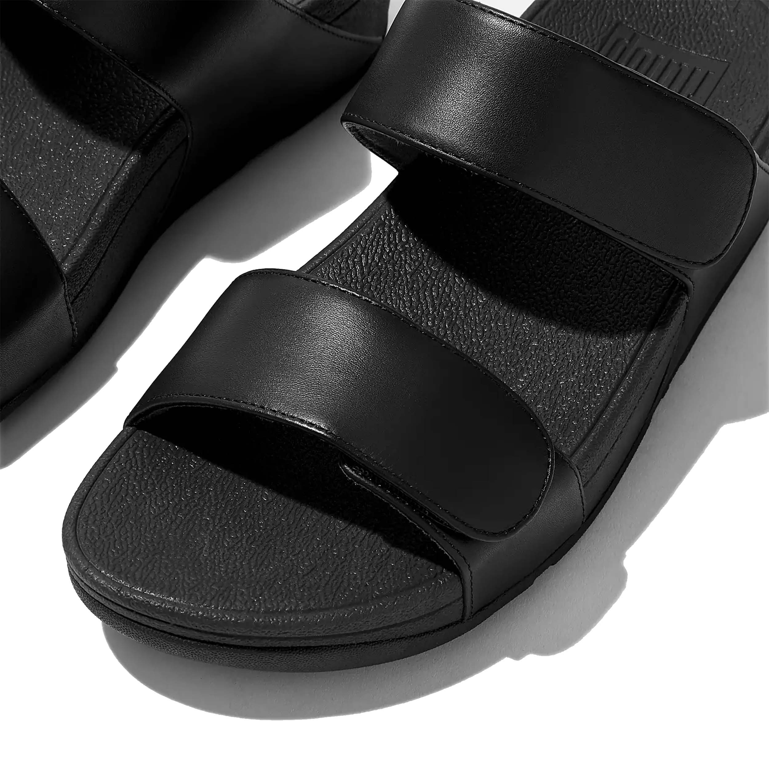 FitFlop FV6 Slipper Lulu Ajustable All Black