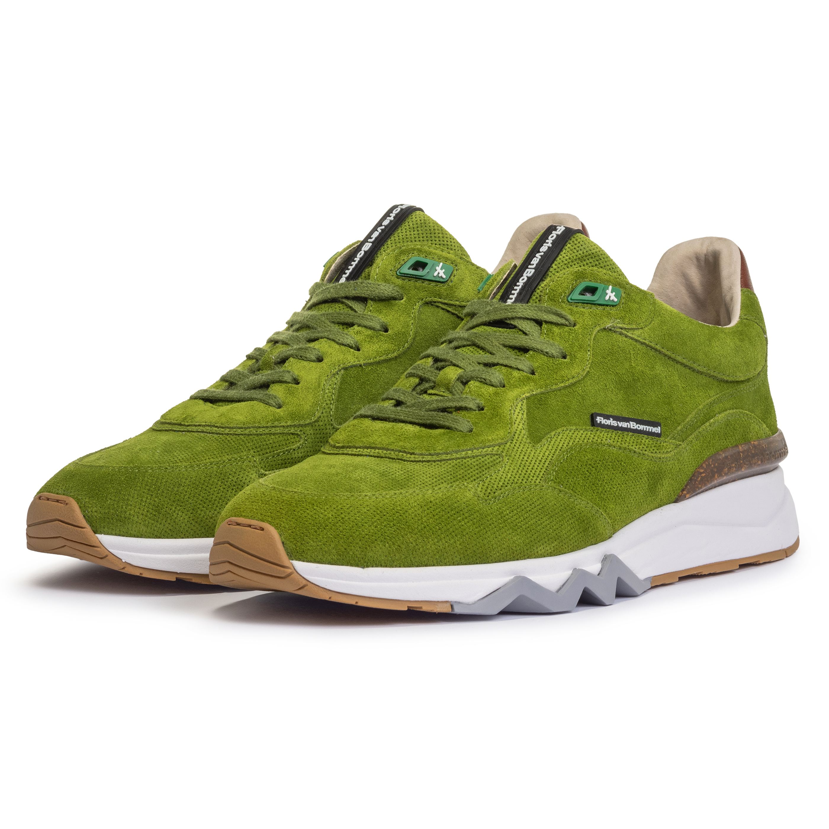 Floris van Bommel SFM-10136 Sneaker De Zager 02.59 Green G1/2