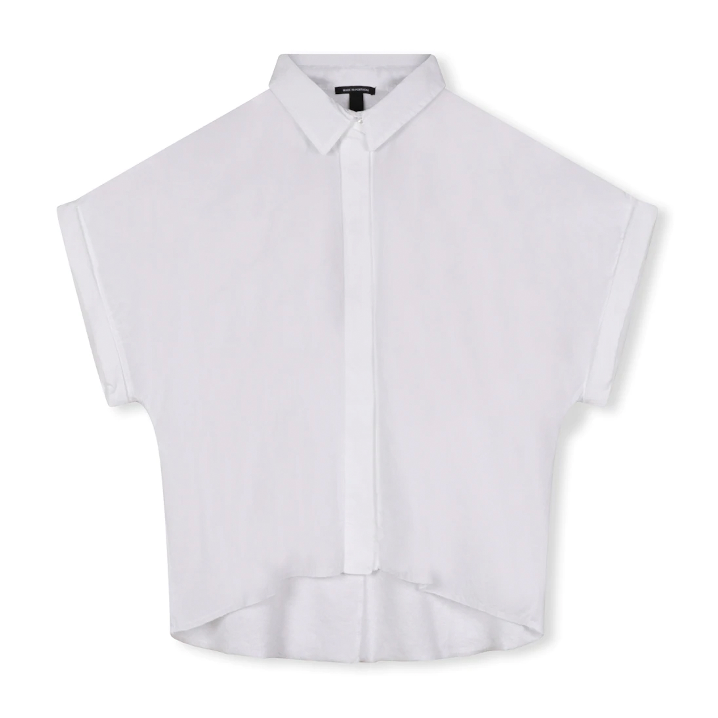 10Days Short Wide Sleeve Blouse White