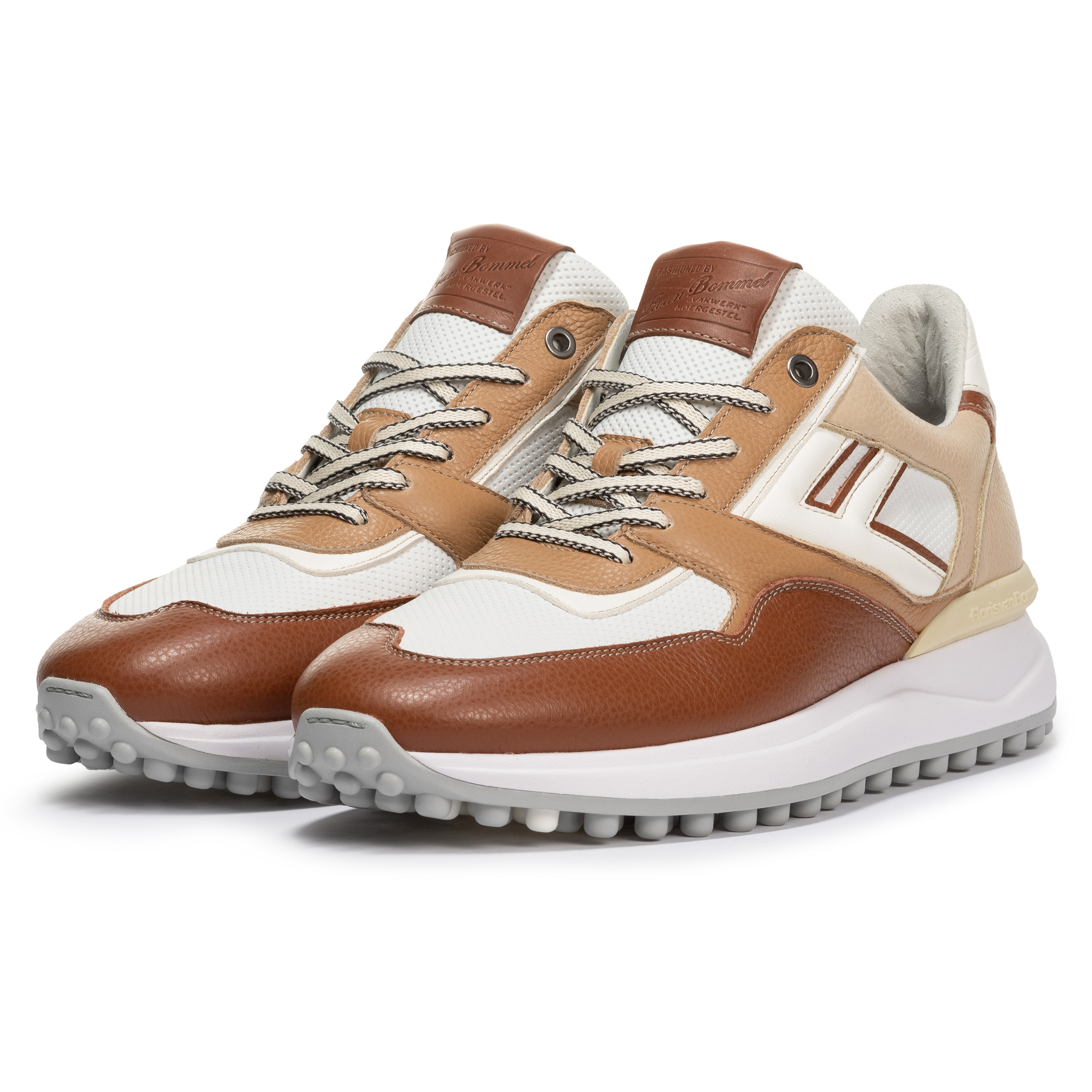Floris van Bommel SFM-10139 Sneaker Noppi 29.30 Cognac G1/2