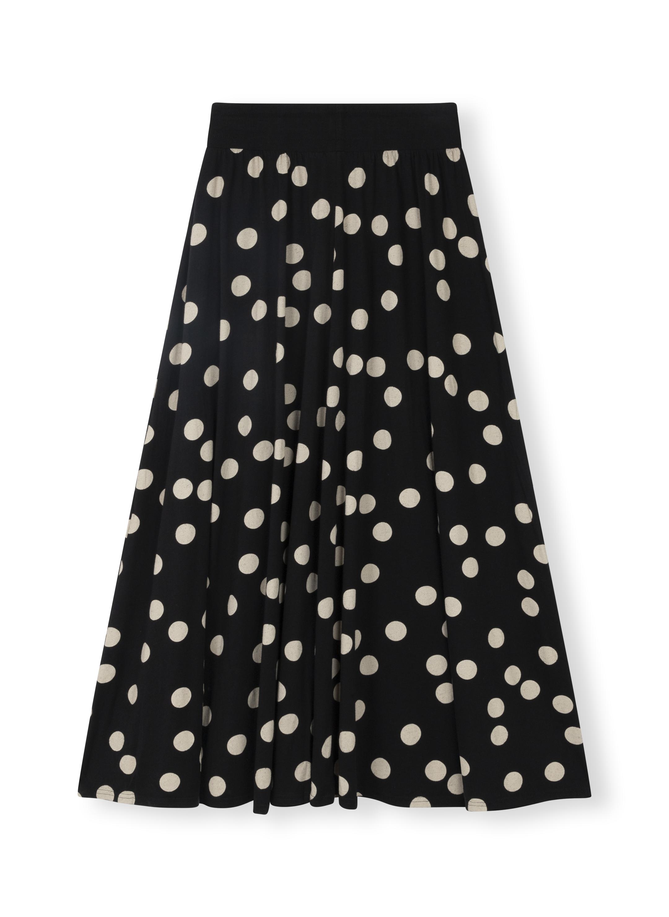 10Days skirt polka dot black