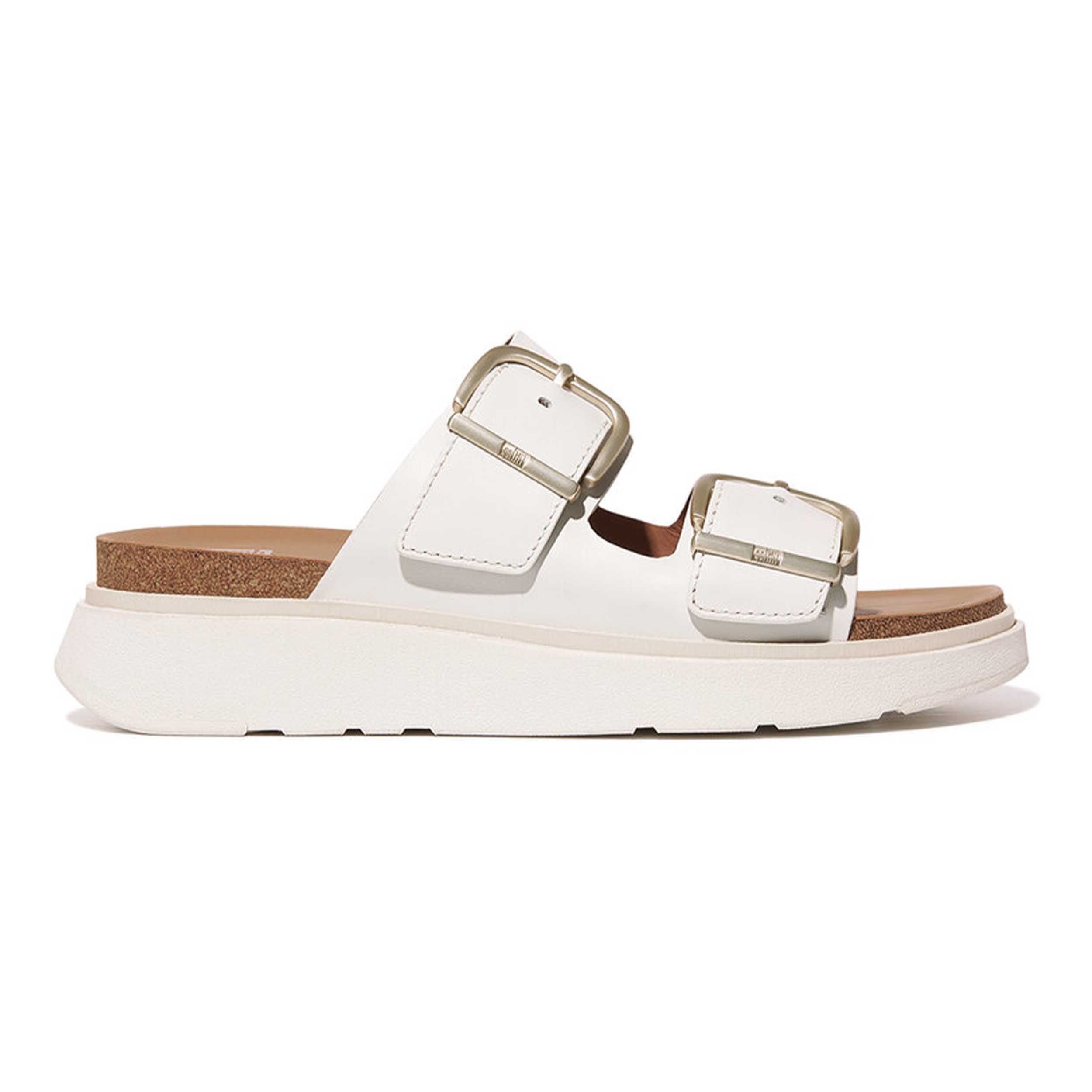 FitFlop HE8 Slipper Gen-FF Buckle Urban White