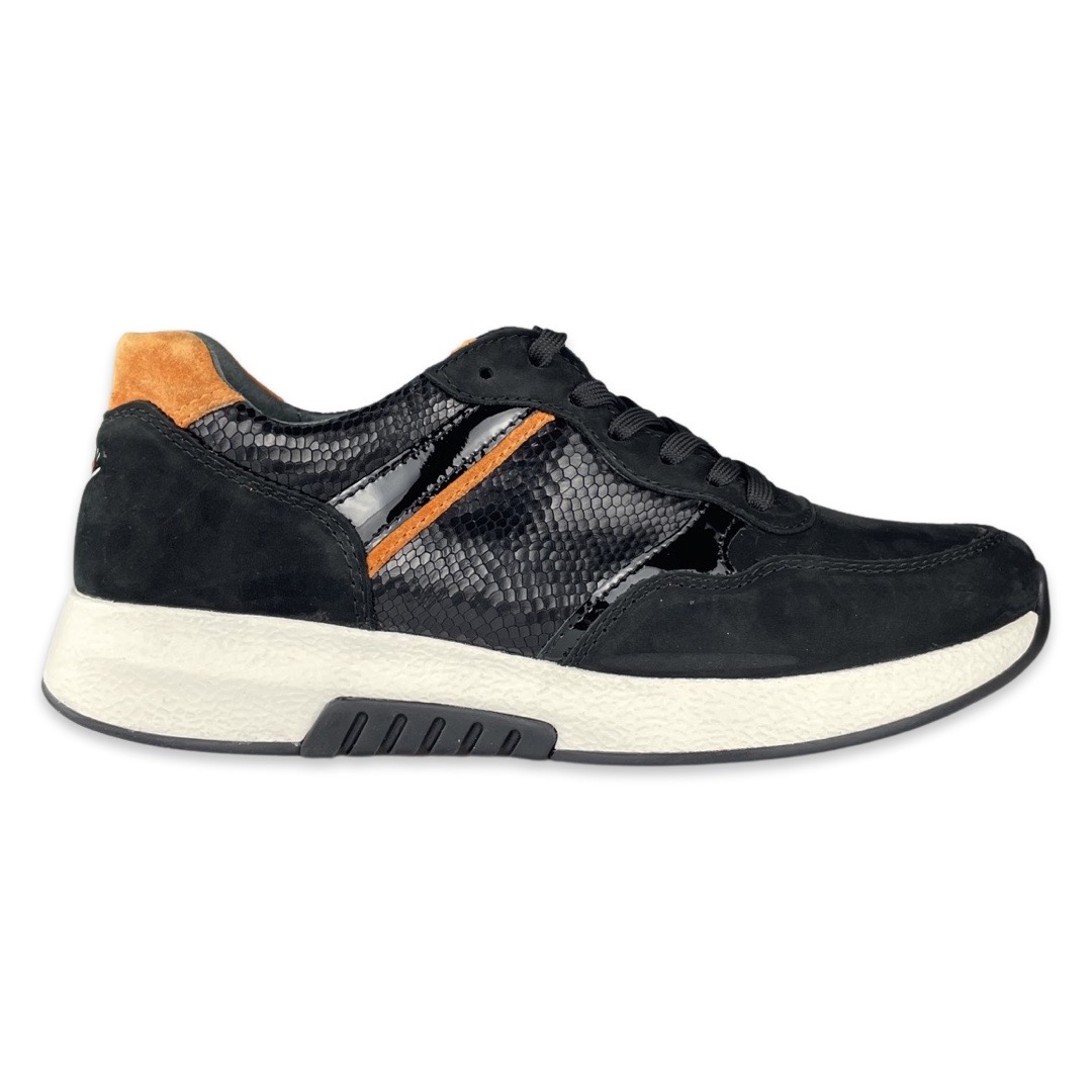 Gabor Sneaker Zwart/Oranje