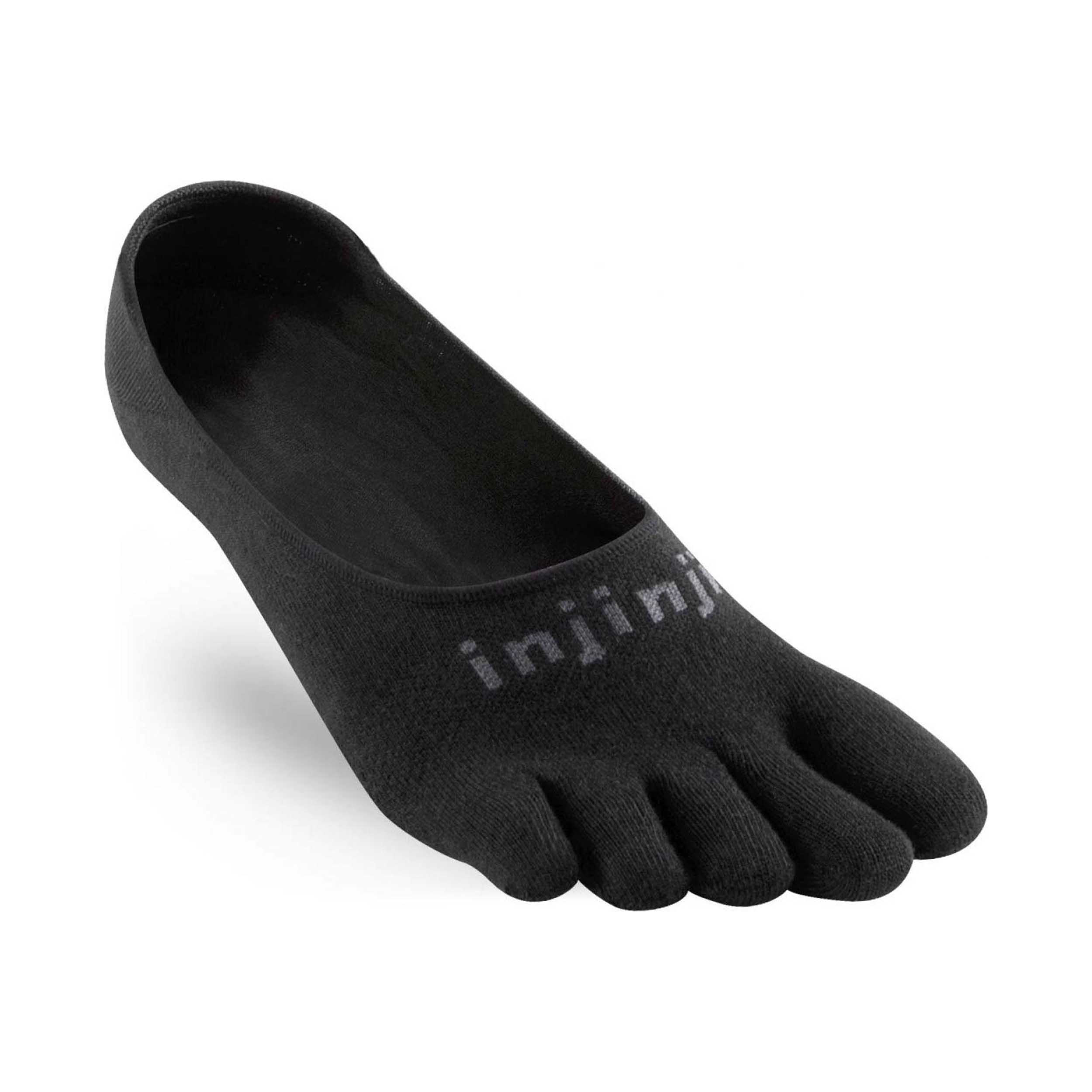 Injinji 052100 Teensokken Sport Lightweight Hidden Coolmax Black
