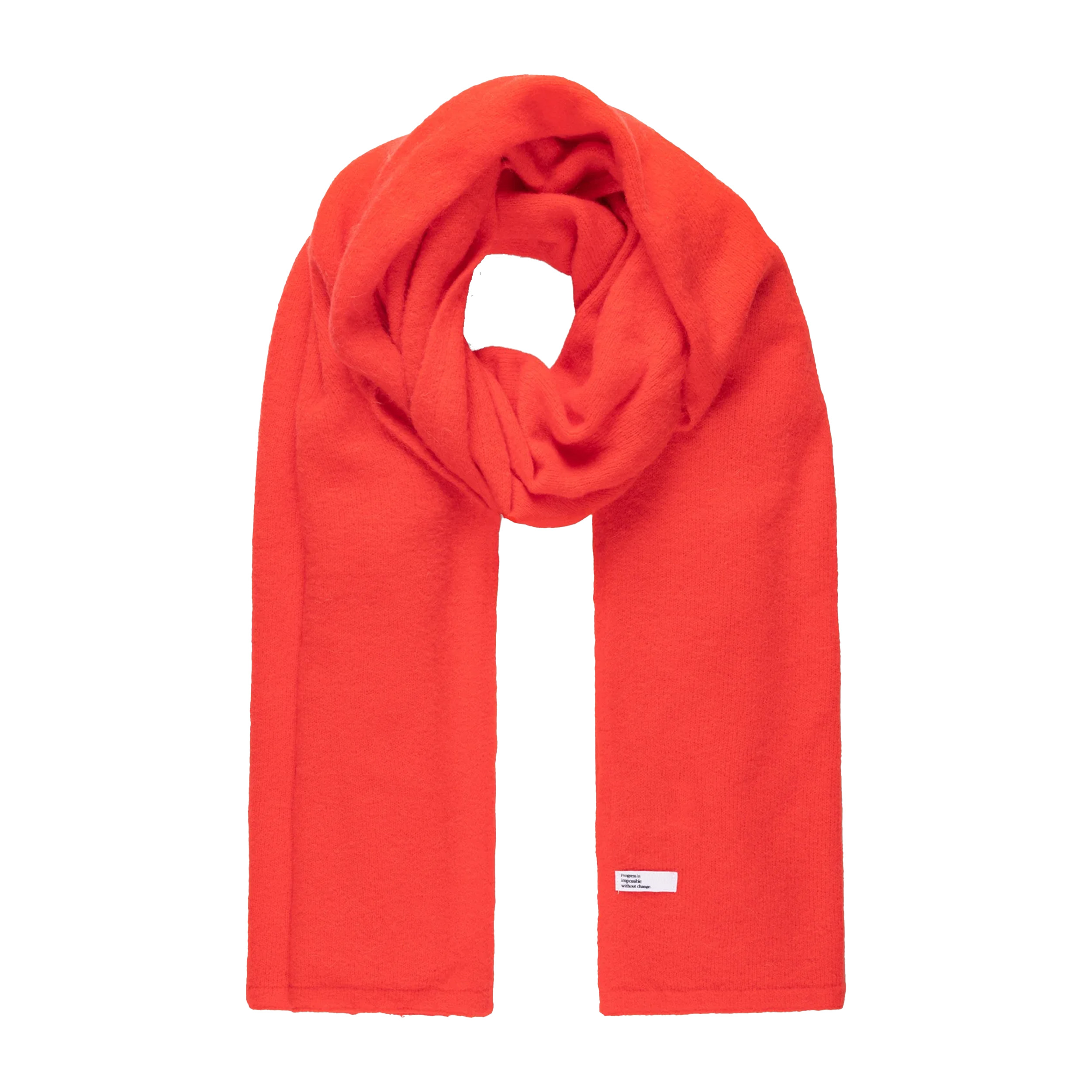 10DAYS Soft Knit Scarf Coral Red